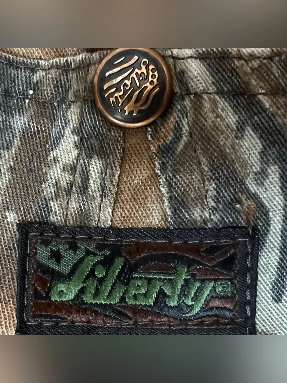 VTG USA Made Kids 6X Liberty Realtree Camo Overalls Outdoor Unisex Boy Girl Hunt